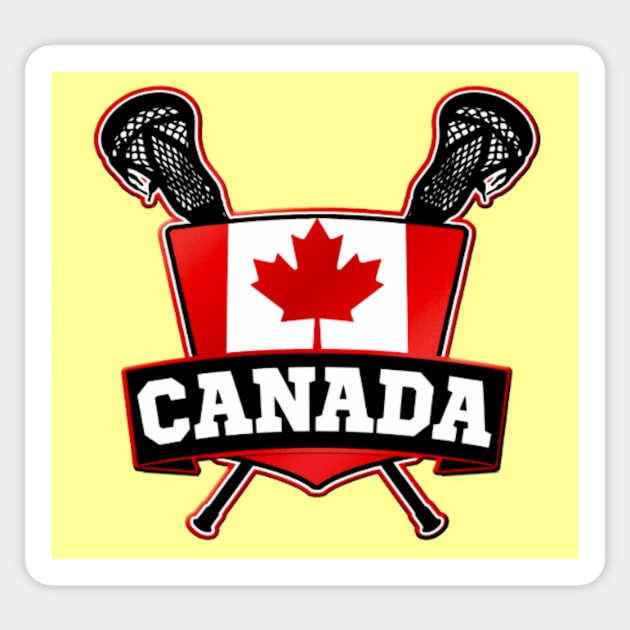 Lacrosse CANADA | Sport ice hockey Sticker by euror-design